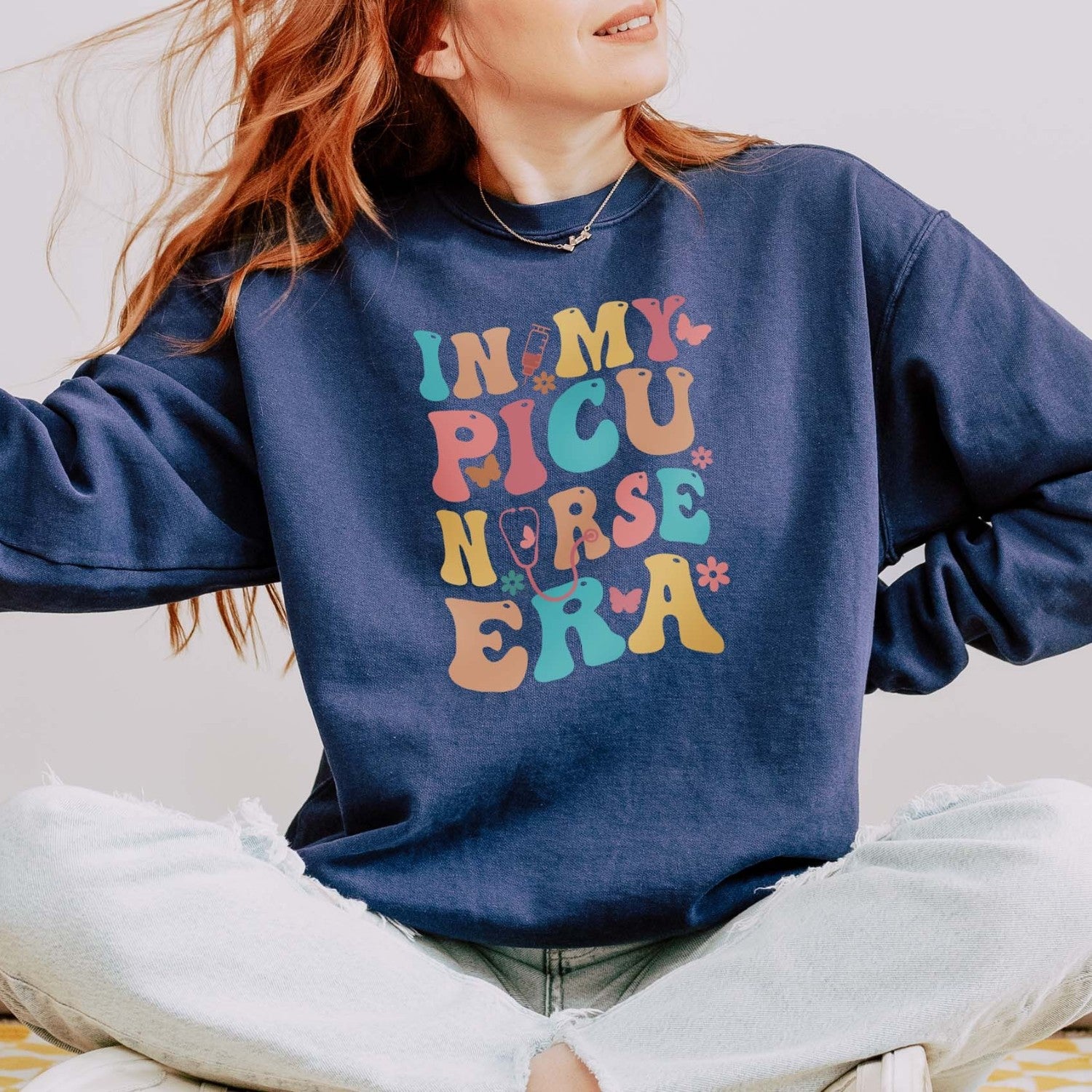 In My PICU Nurse Era Sweatshirt