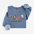 Jungle Friends Peds Nurse Sweatshirt