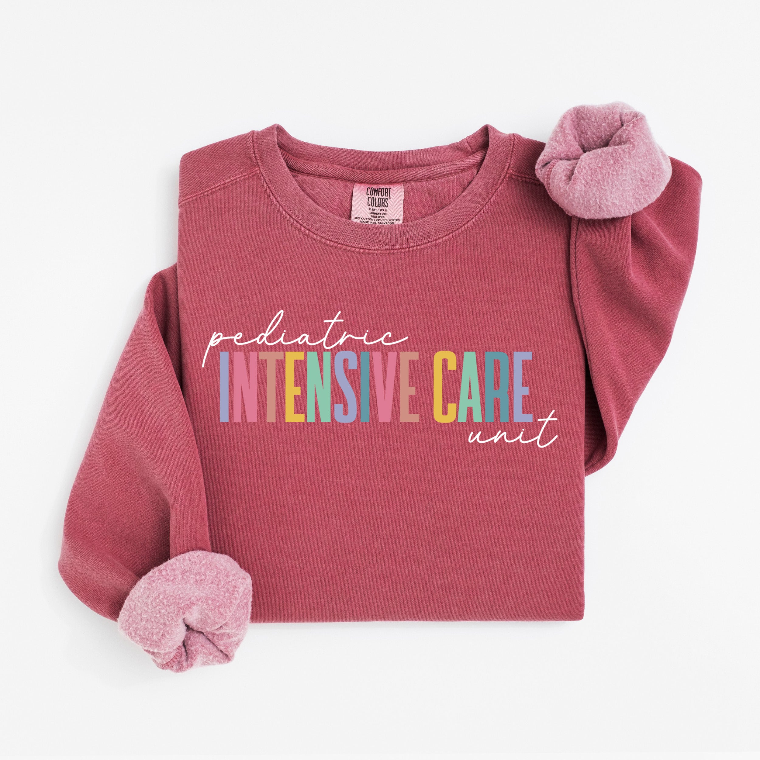 Pediatric Intensive Care Unit Nurse Sweatshirt