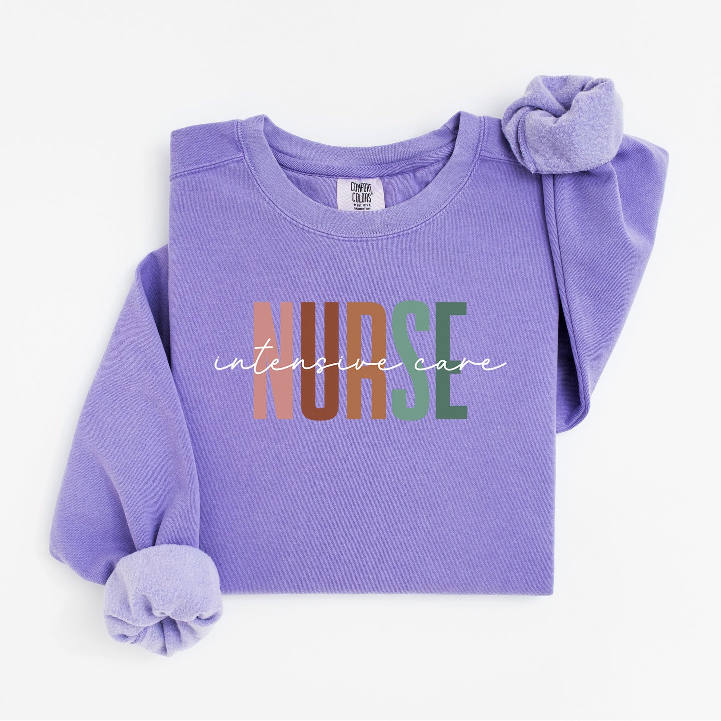 Intensive Care Nurse Sweatshirt – Cozy Crewneck for Critical Care Warriors