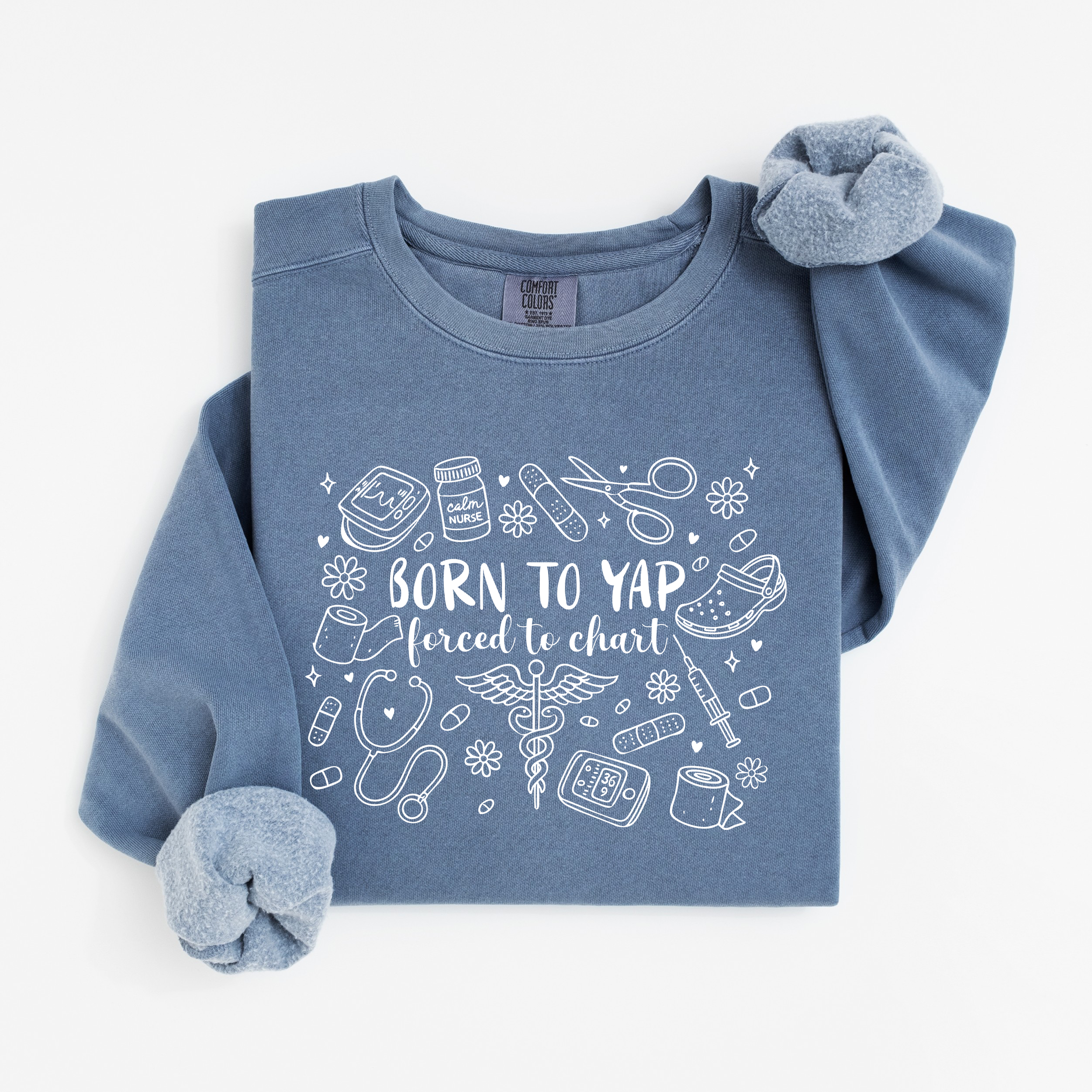 Born to Yap, Forced to Chart Sweatshirt