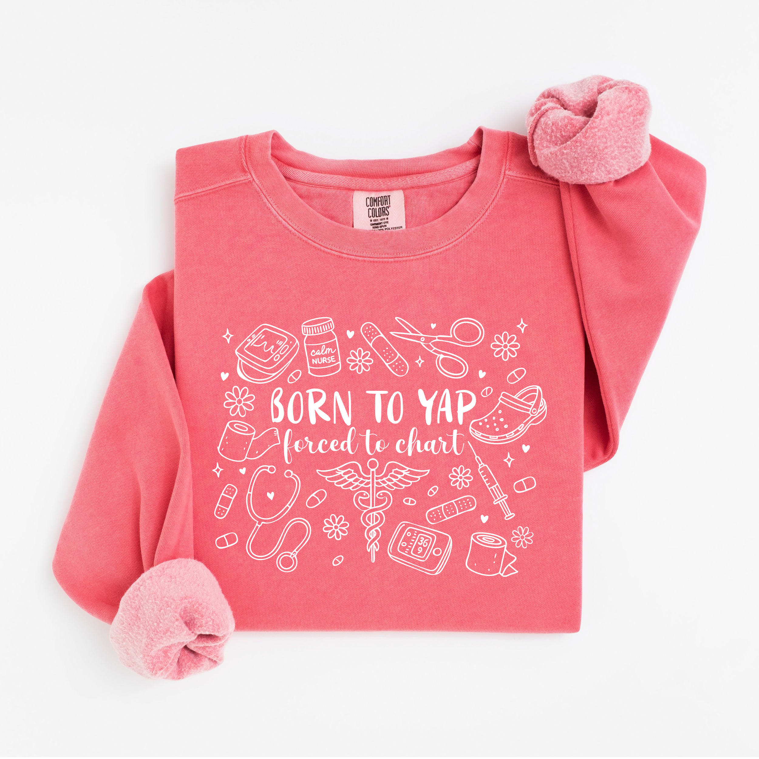 Born to Yap, Forced to Chart Sweatshirt