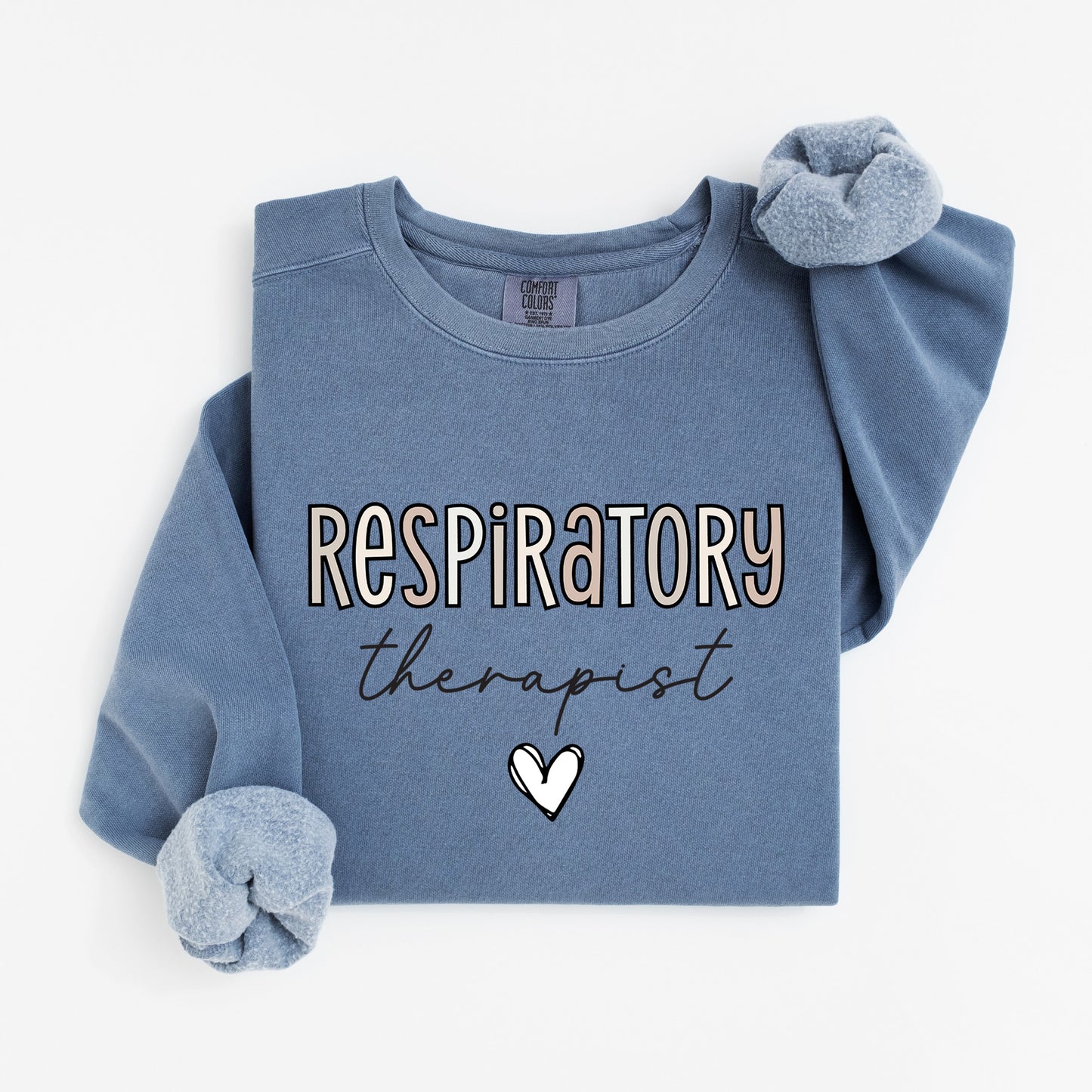 Respiratory Therapist Sweatshirt – Bold & Heartfelt Crewneck for RTs