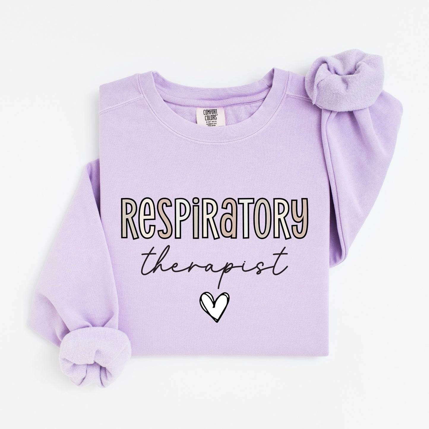 Respiratory Therapist Sweatshirt – Bold & Heartfelt Crewneck for RTs