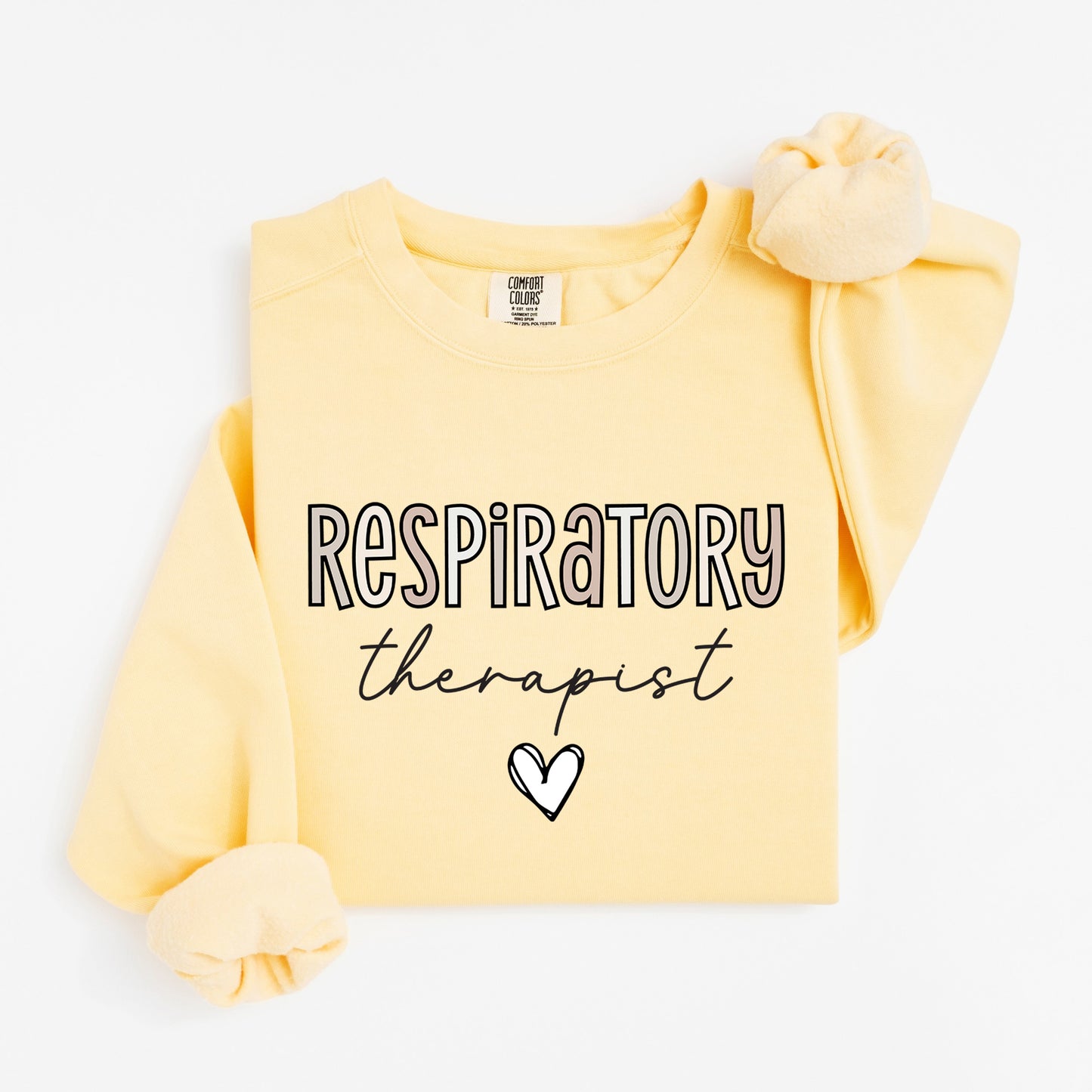 Respiratory Therapist Sweatshirt – Bold & Heartfelt Crewneck for RTs