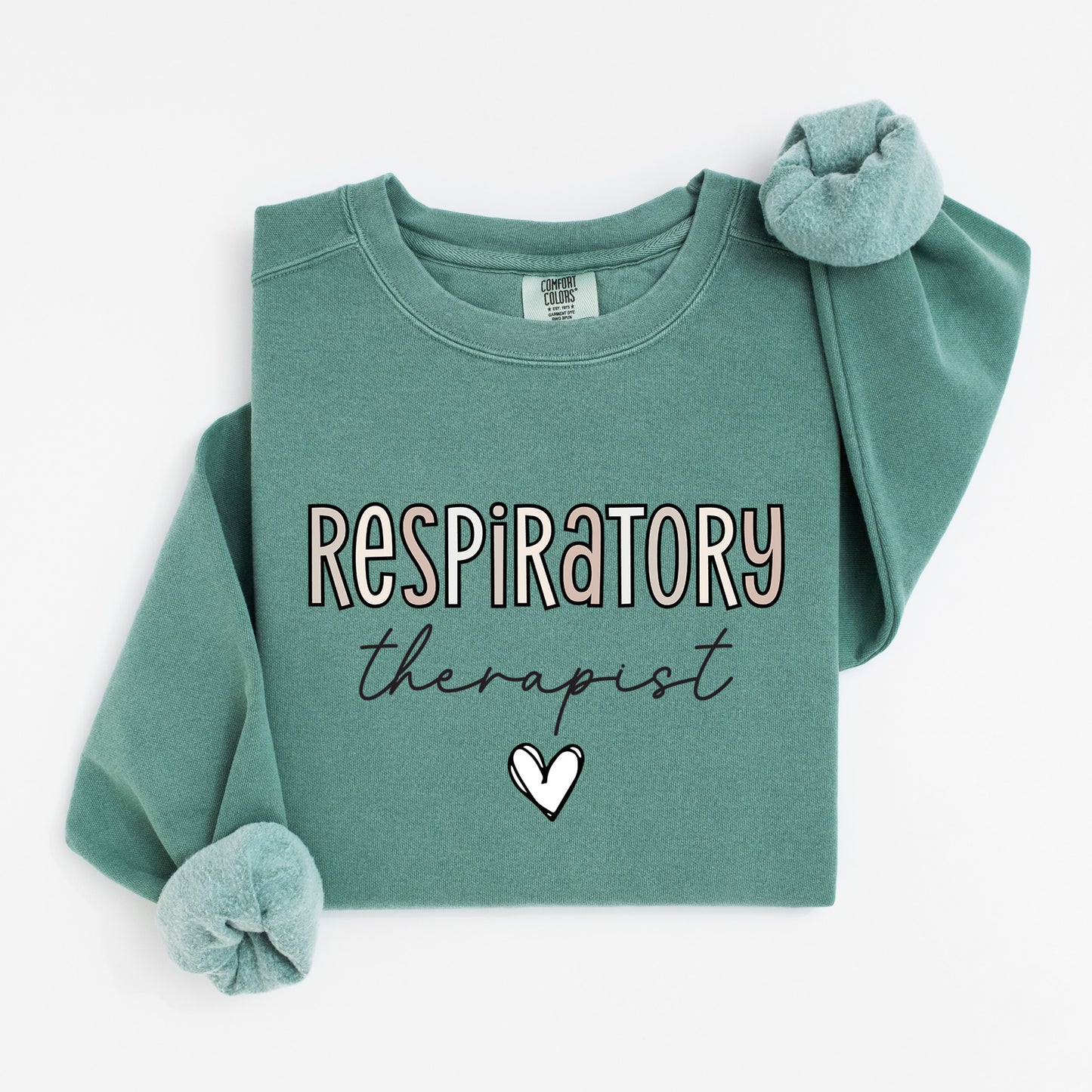 Respiratory Therapist Sweatshirt – Bold & Heartfelt Crewneck for RTs