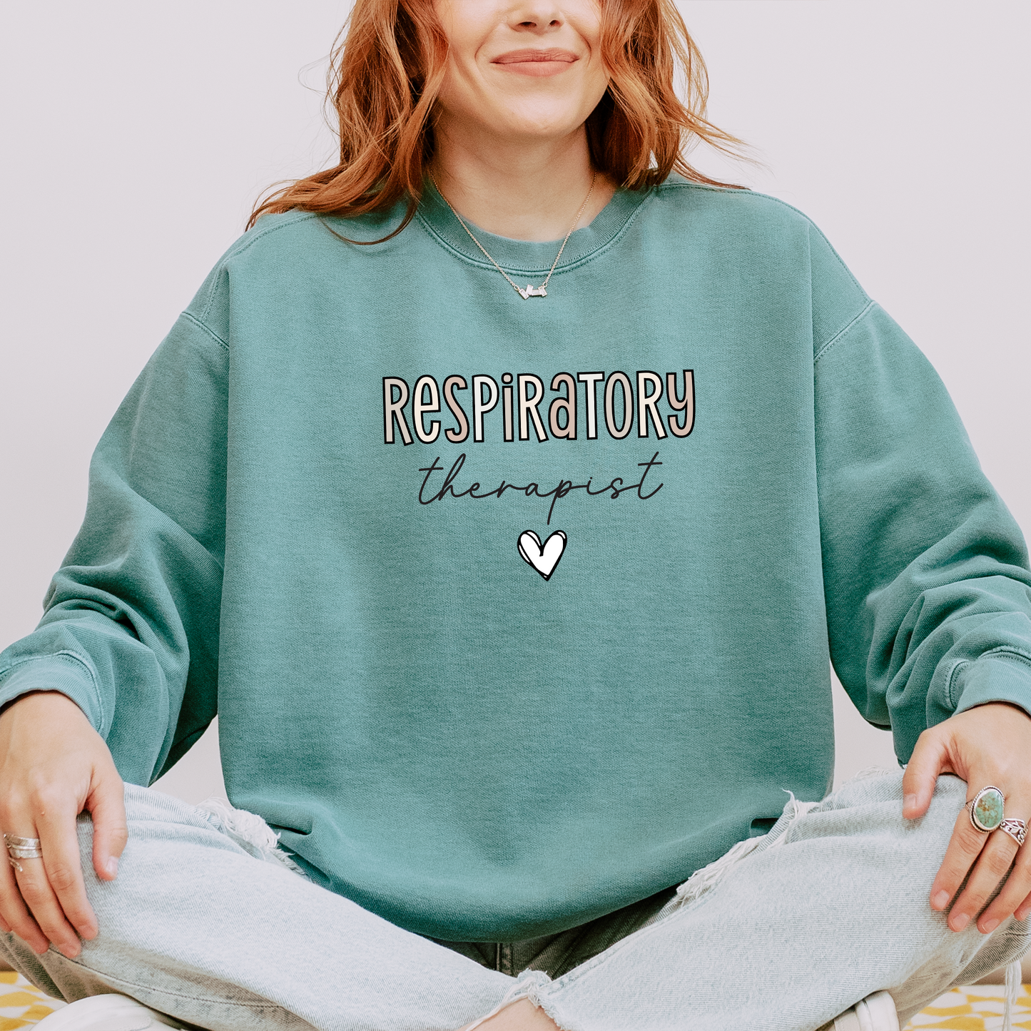 Respiratory Therapist Sweatshirt – Bold & Heartfelt Crewneck for RTs