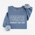 Pediatric ICU Nurse Varsity Crewneck