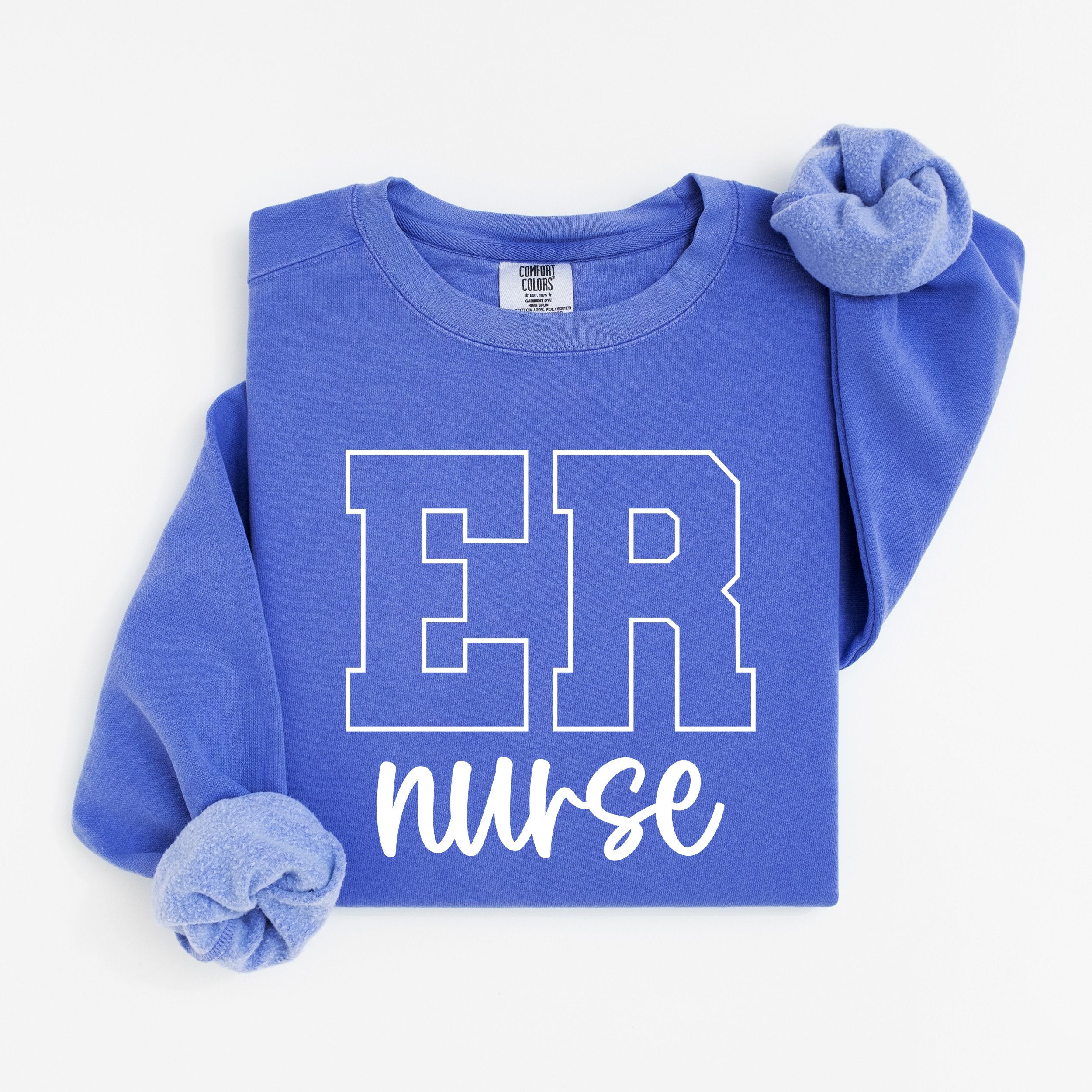 ER Nurse Varsity Crewneck