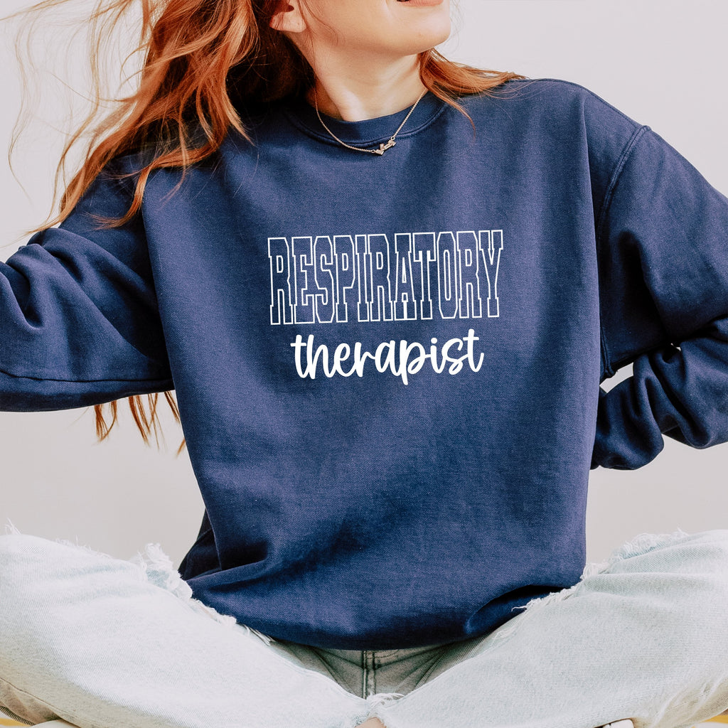 Respiratory Therapist Varsity Crewneck