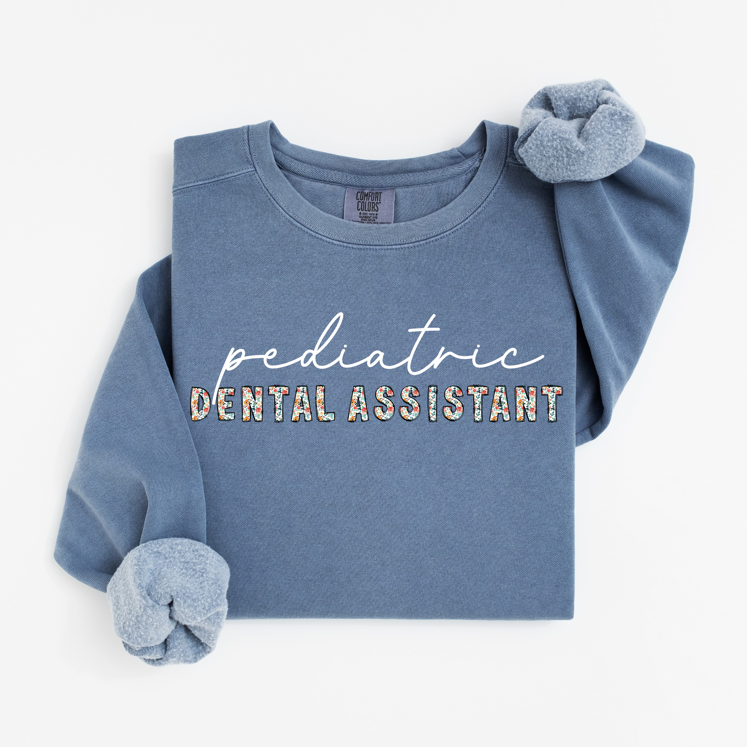 Pediatric CDA Floral Sweatshirt