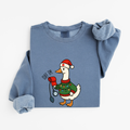 “Cuff 'Em!” Holiday Nurse Goose Sweatshirt