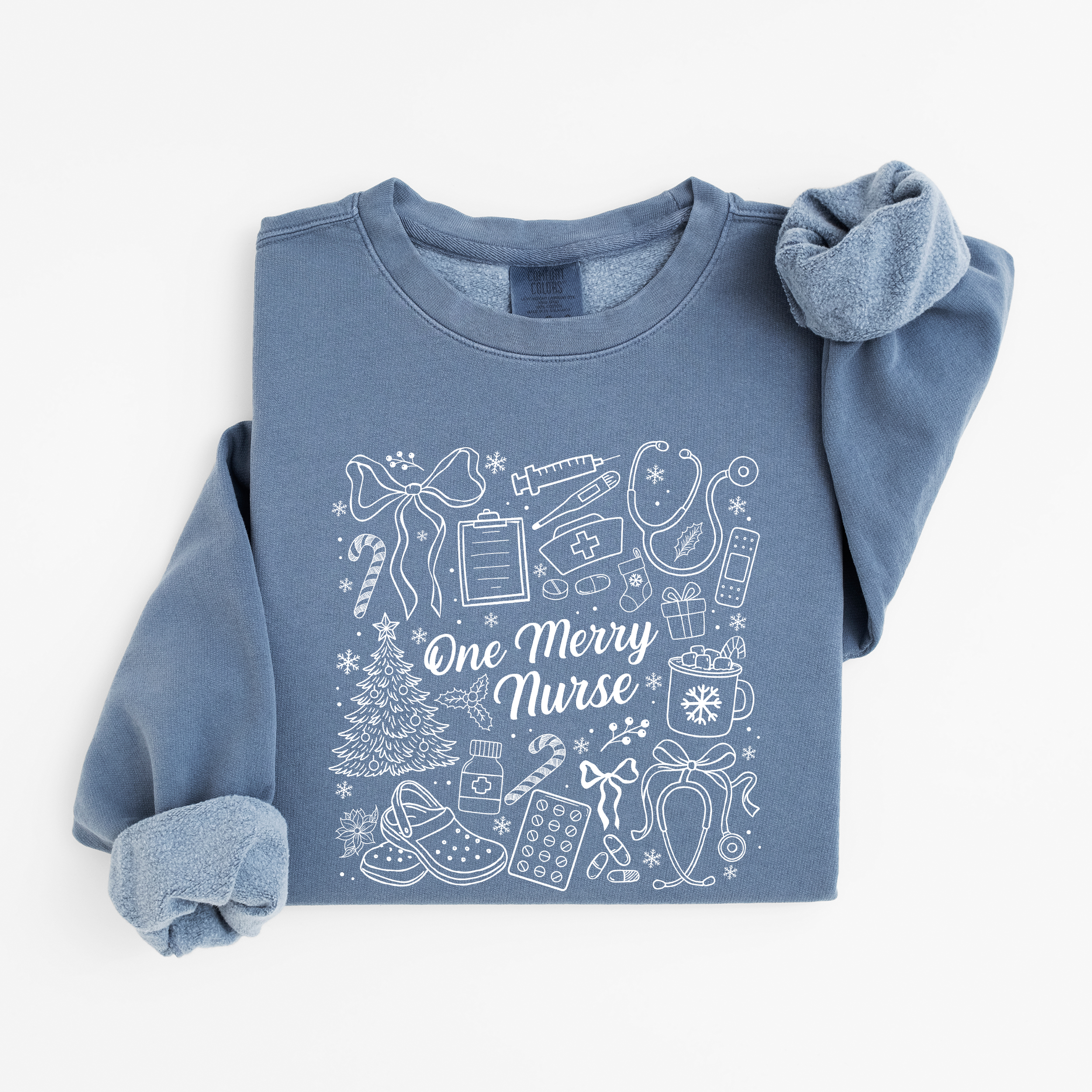 One Merry Nurse Christmas Sweatshirt