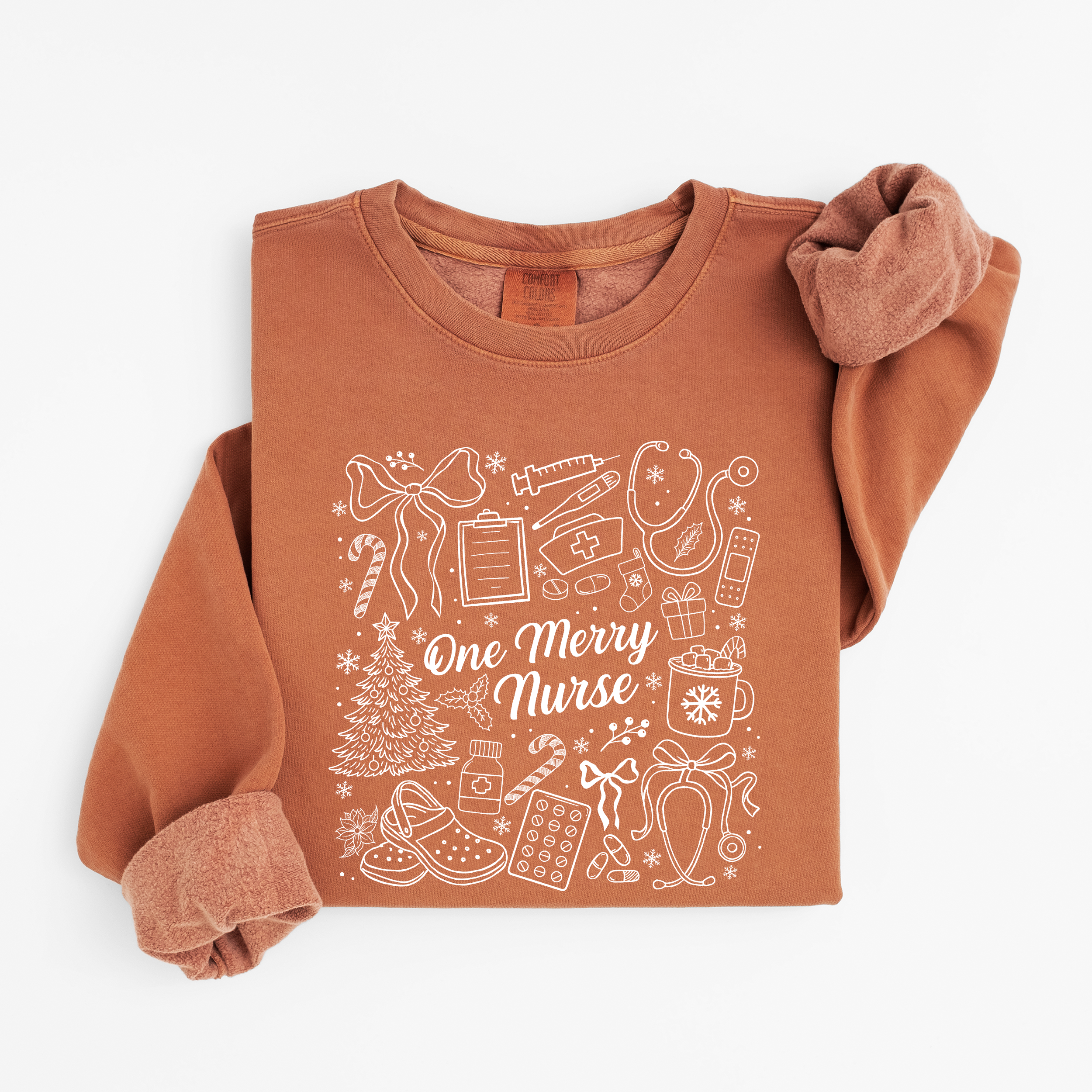 One Merry Nurse Christmas Sweatshirt