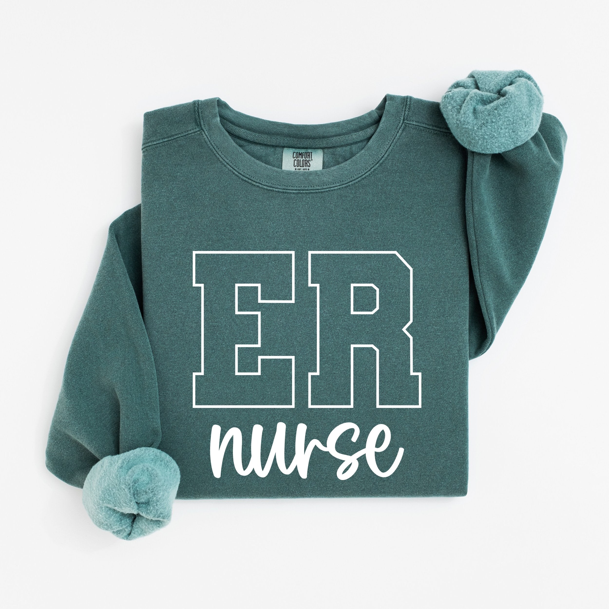 ER Nurse Varsity Crewneck