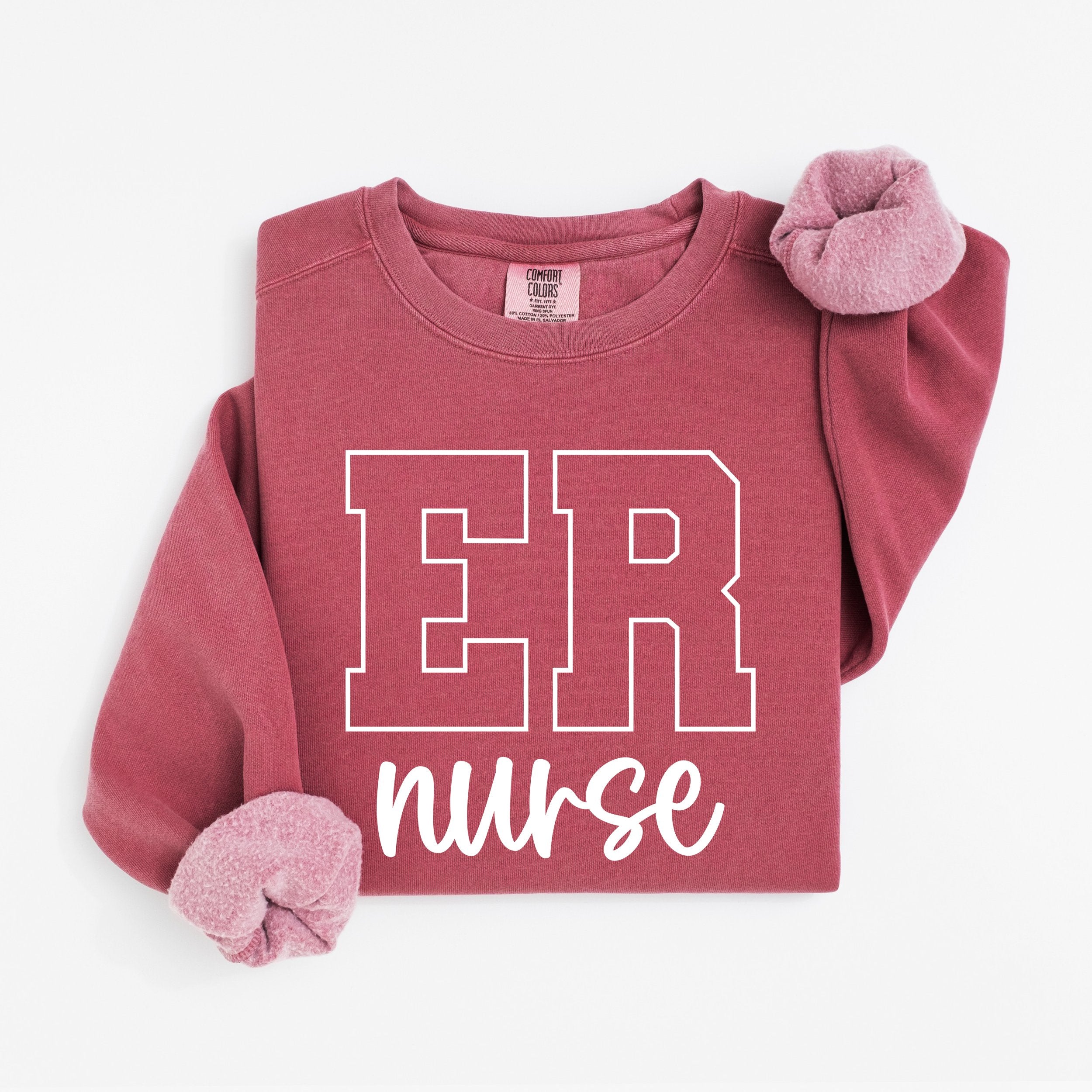 ER Nurse Varsity Crewneck