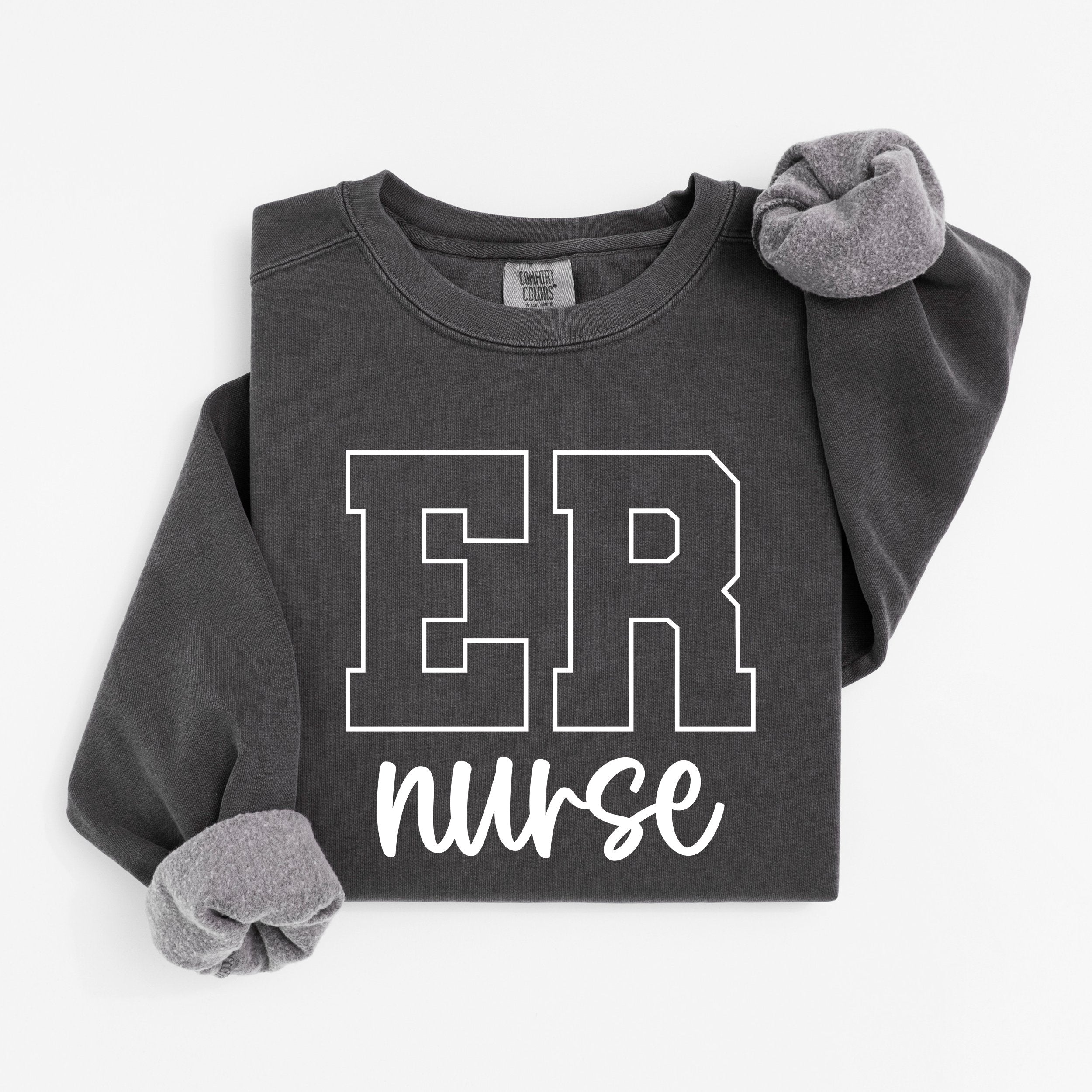 ER Nurse Varsity Crewneck