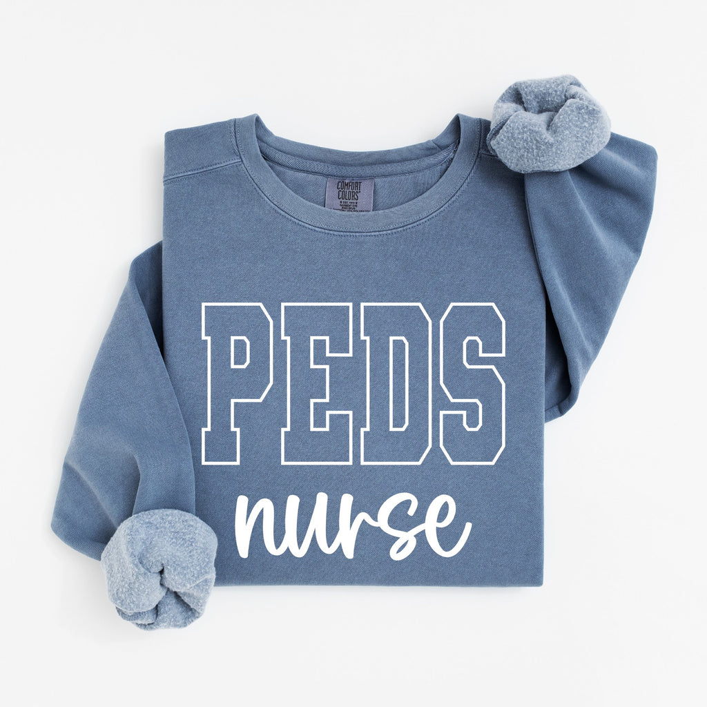 Peds Nurse Varsity Crewneck