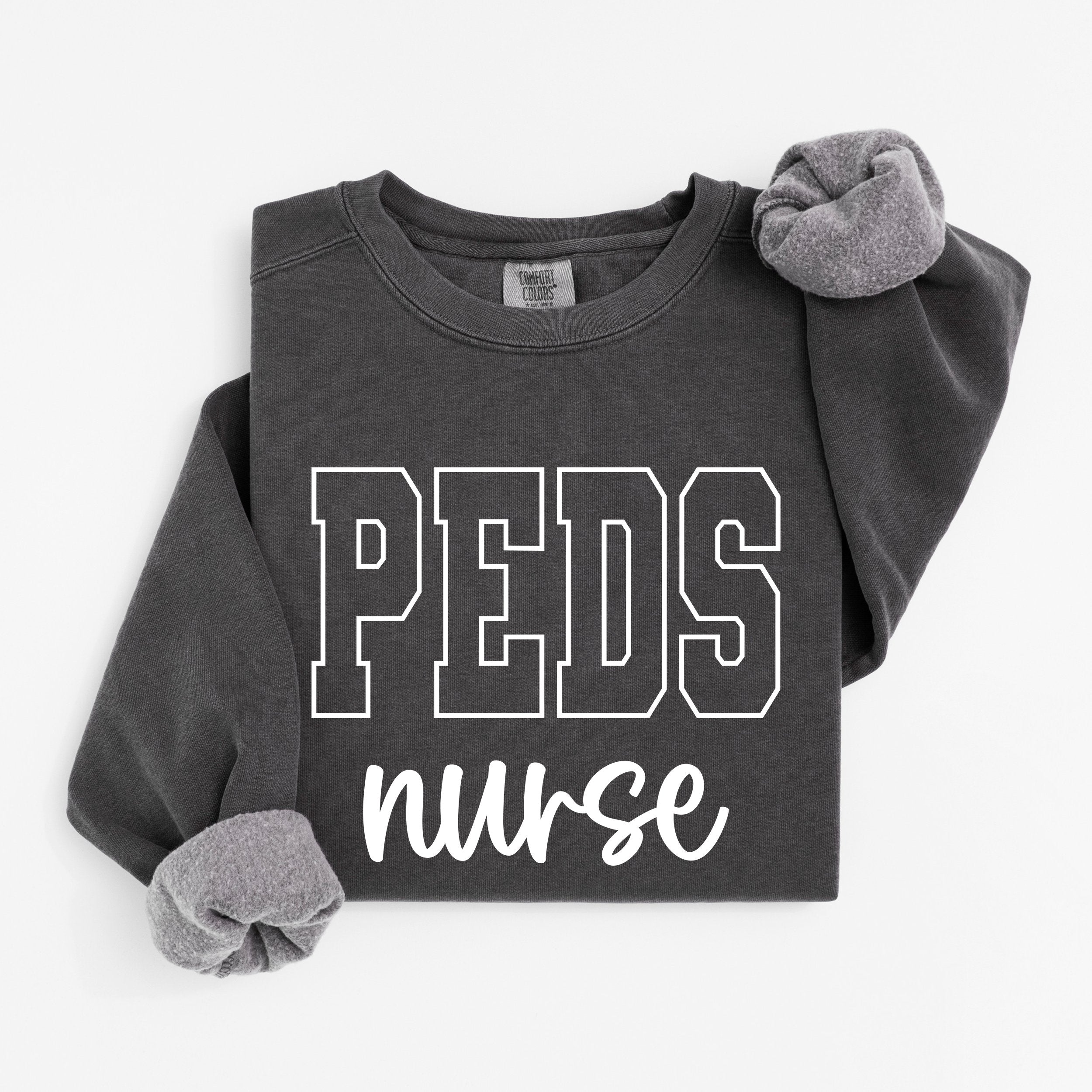Peds Nurse Varsity Crewneck
