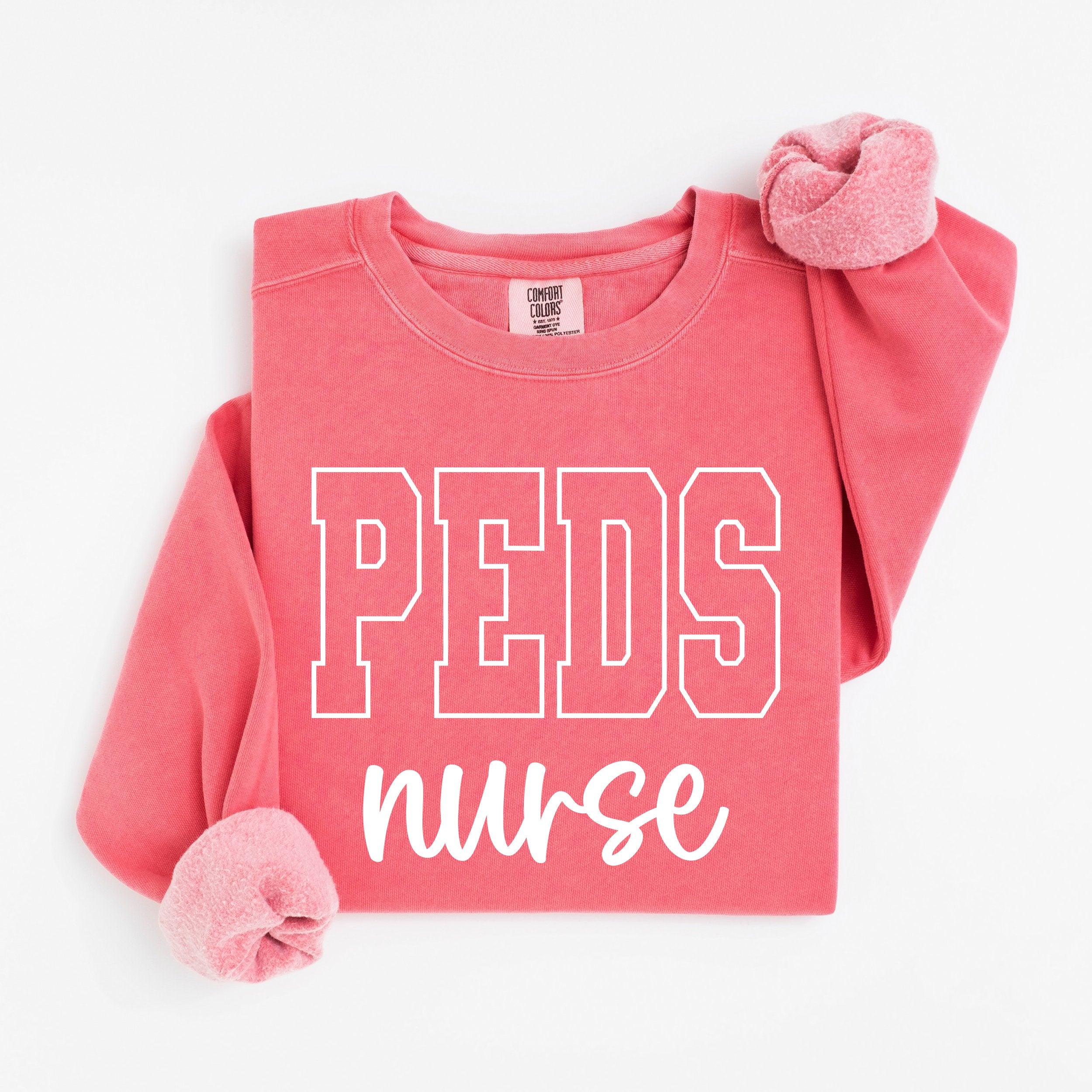 Peds Nurse Varsity Crewneck