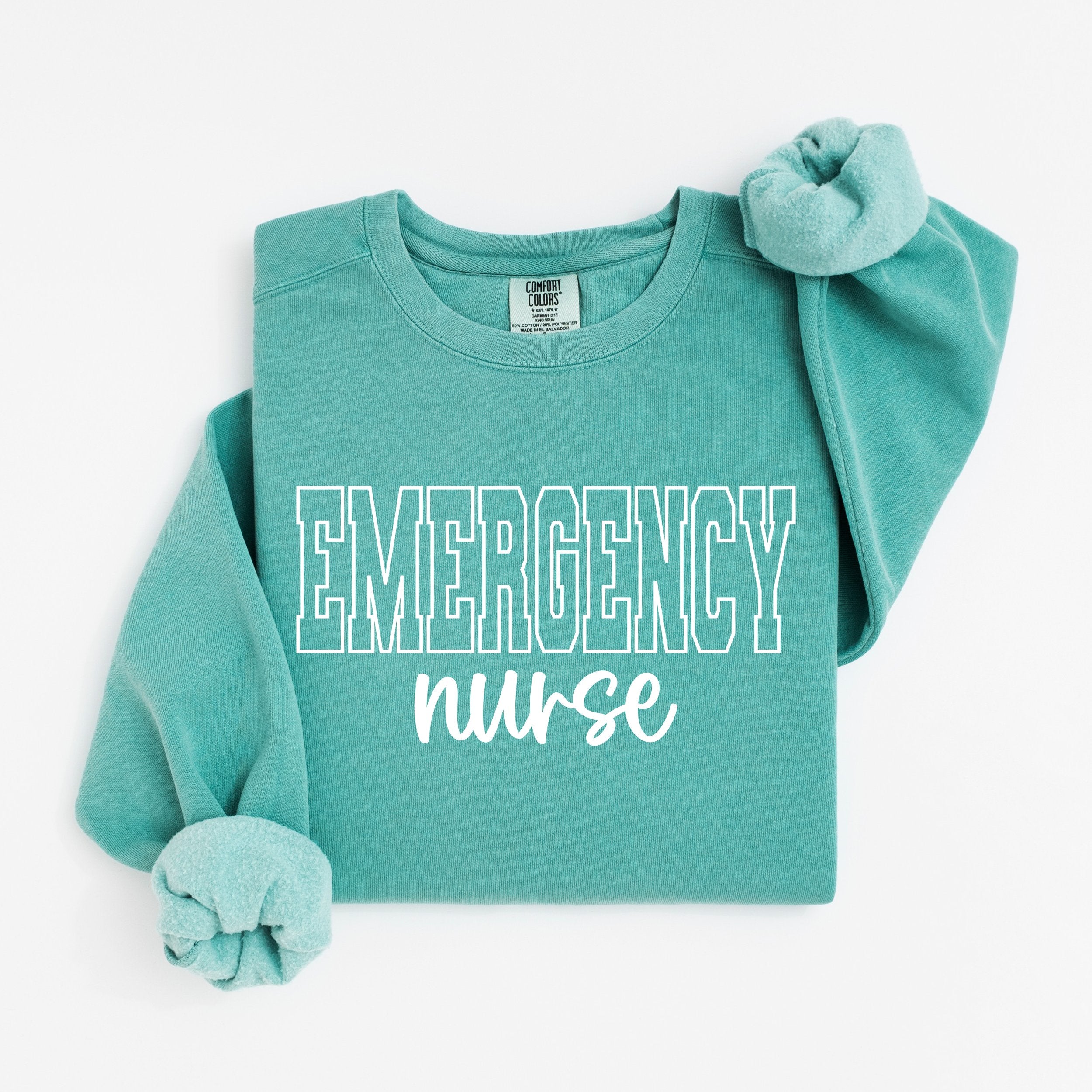 Emergency Nurse Varsity Crewneck