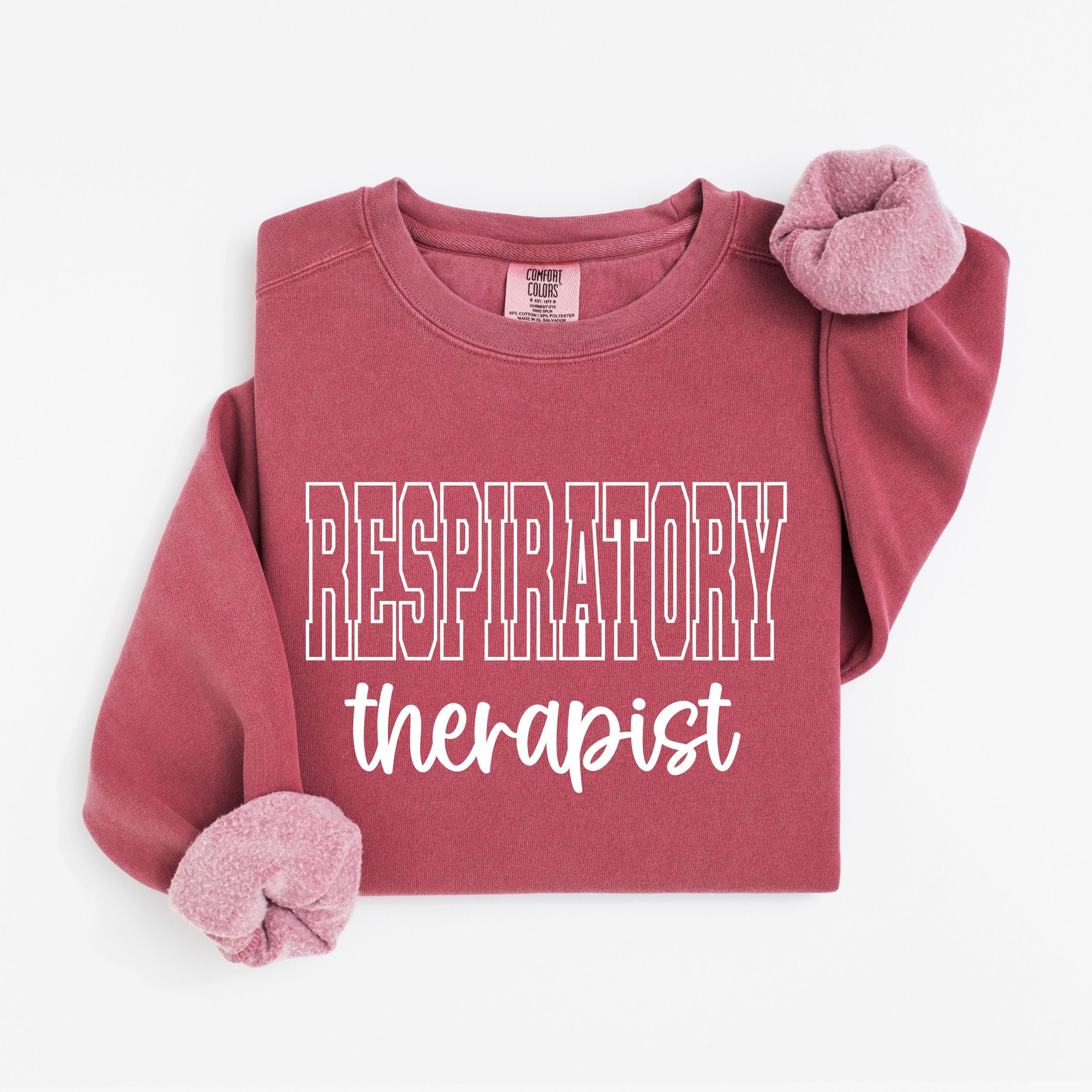 Respiratory Therapist Varsity Crewneck