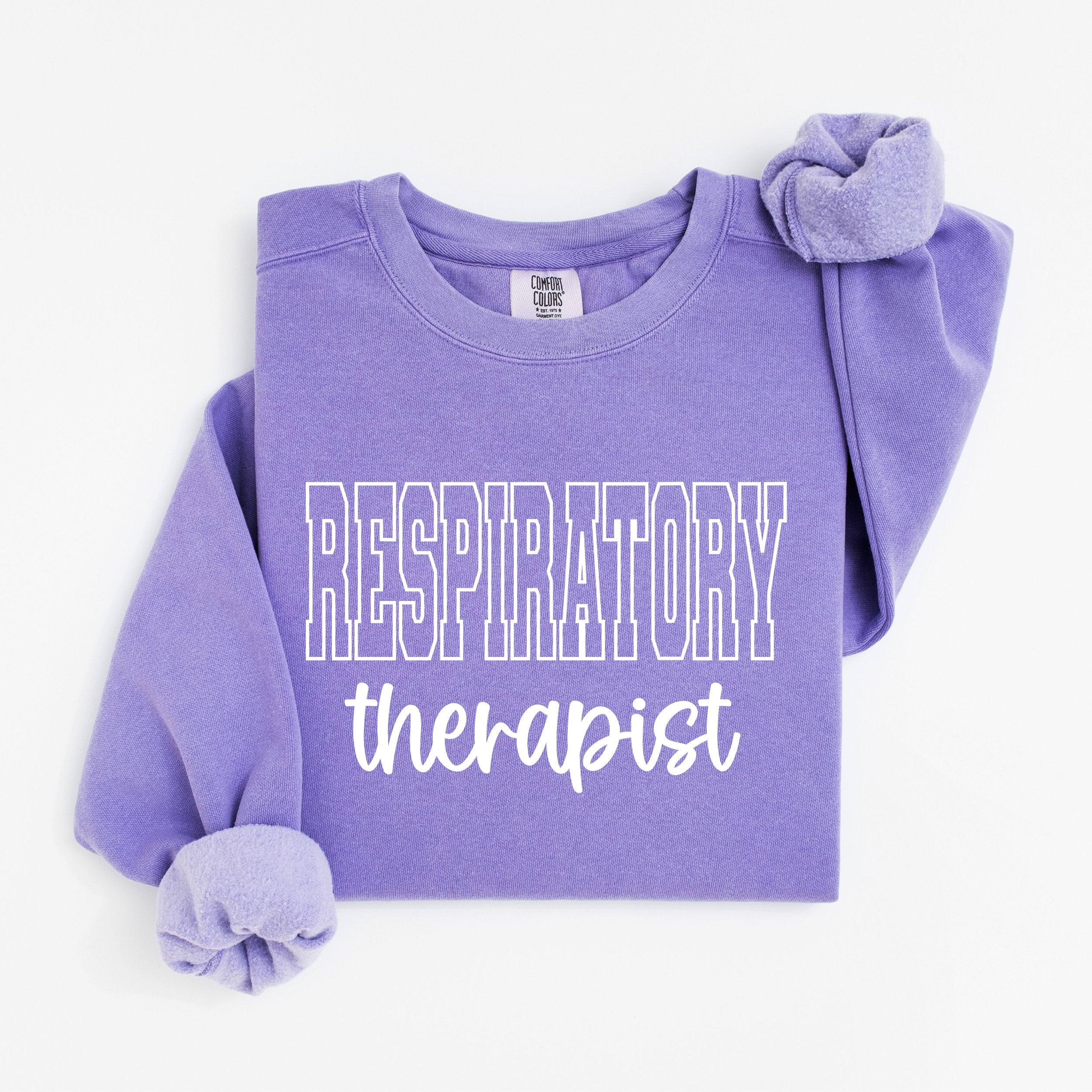 Respiratory Therapist Varsity Crewneck
