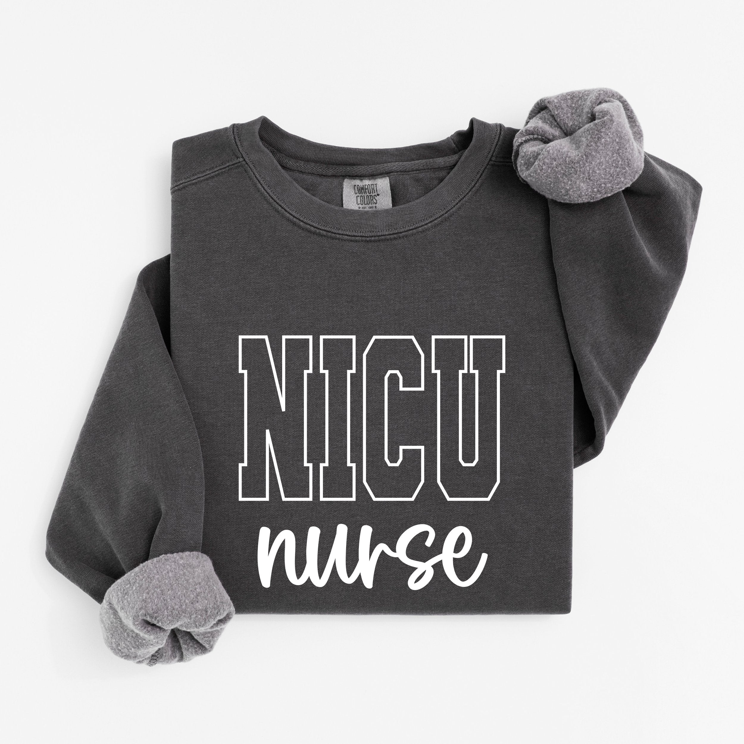 NICU Nurse Varsity Crewneck