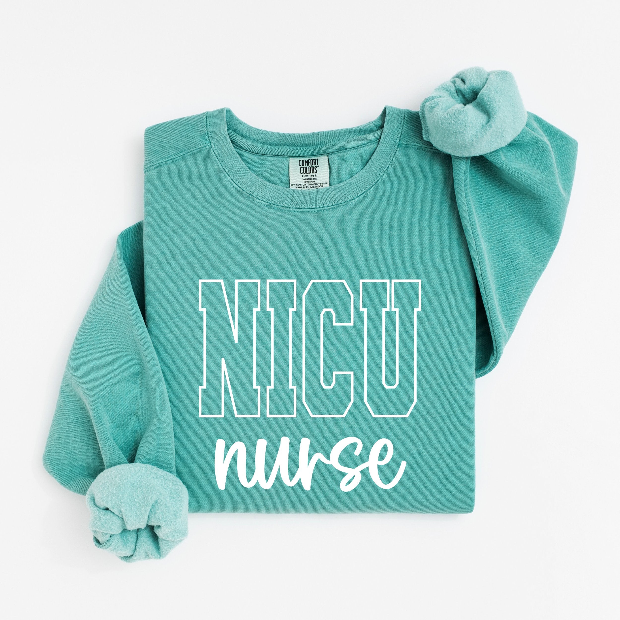 NICU Nurse Varsity Crewneck