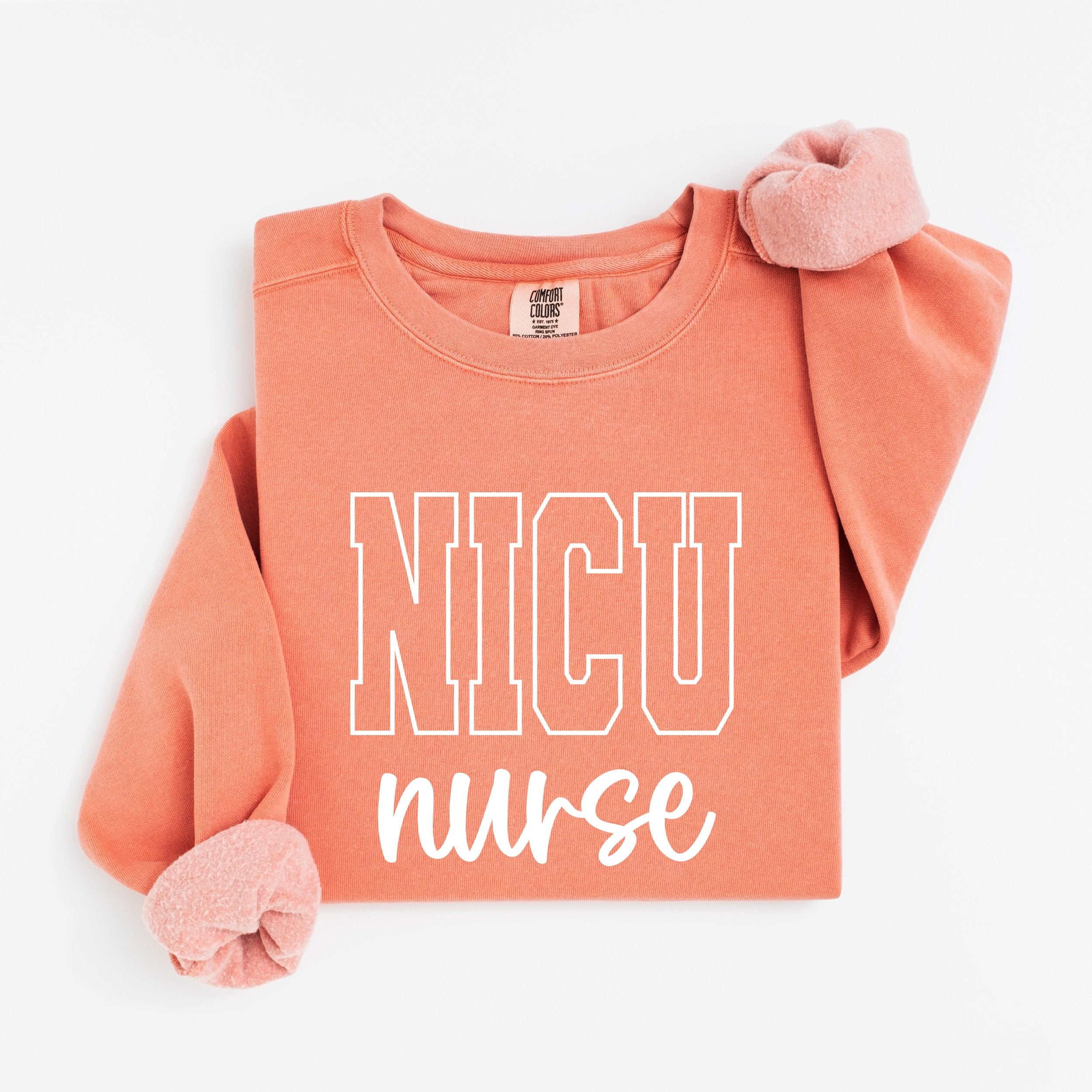 NICU Nurse Varsity Crewneck