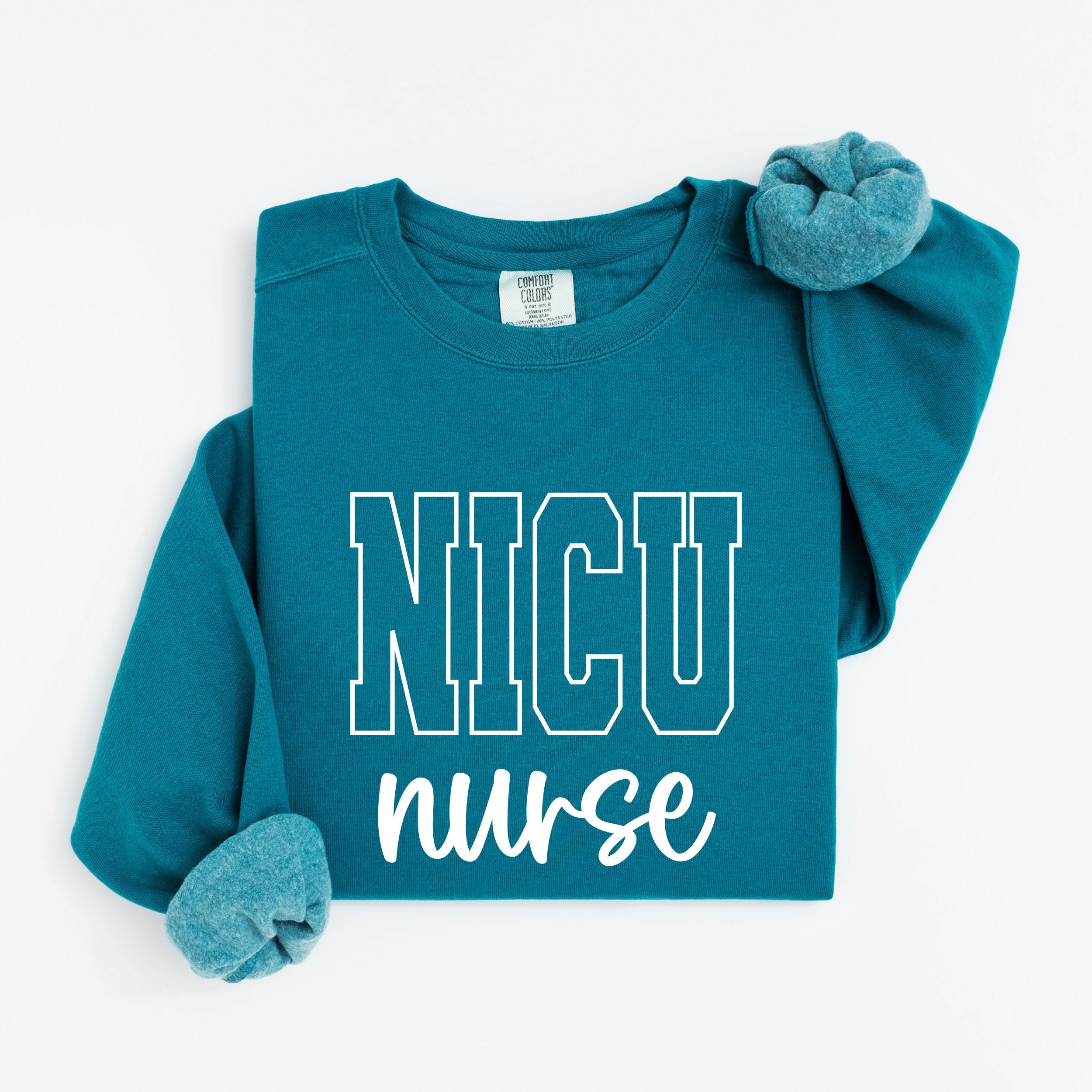 NICU Nurse Varsity Crewneck