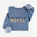Emergency Nurse Floral Sweatshirt