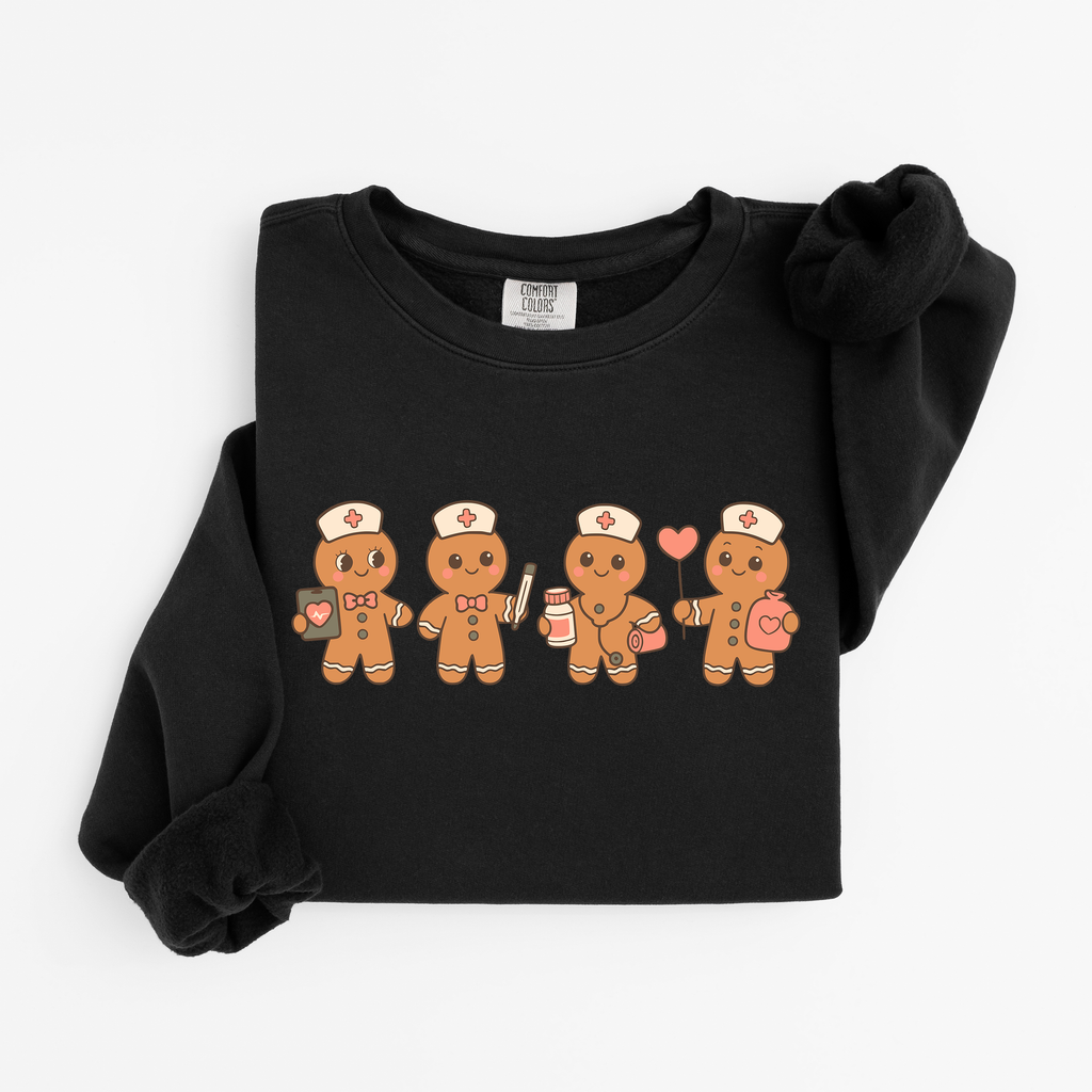 Gingerbread Nurse Sweatshirt